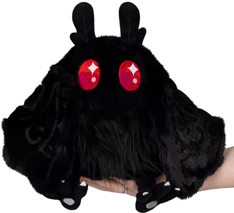Squishable - Mini Bebé Mothman - Mothman Collection - 22 cm - Peluche Suave de colección - Imanes en Las alas, Se Abre