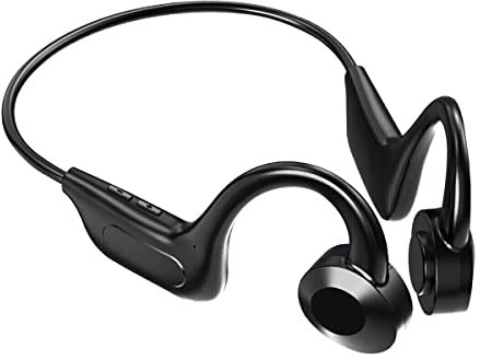 Wireless Bluetooth Ear Headphones Long Battery Life Earphones with Mic Headset, Bone Conduction Waterproof Headphones for Swimming, Workout, Running, Cycling, Driving, Sports, and More Activities