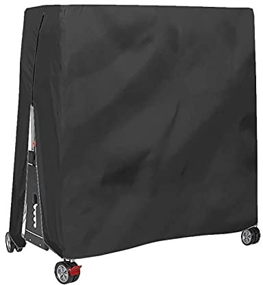 NSXIN Abdeckung für Tischtennisplatte Wasserdicht Tischtennisabdeckung, 420D Oxford UV Beständig Tischtennis Schutzhülle für Tischtennisplatte Outdoor und Indoor, 185x165x70cm