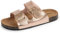 Isotoner Sandales Femme à Doubles Brides Ultra Confortables
