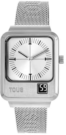 TOUS Watches Life in Mars Reloj para Mujer Analógico de Cuarzo con Brazalete de Acero Inoxidable 300358010