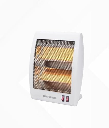 TELEFUNKEN STUFA AL QUARZO2 VELOCITA' 400/800W A 2 TUBI,BIANCA M08215