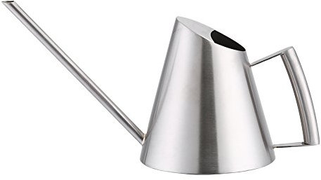 Jerliflyer Arrosoir en Acier Inoxydable De 900 ML, Arrosoir en Cuivre pour Plantes D'intérieur, Plantation De Jardin Brossé, Arrosage Intérieur Et Extérieur