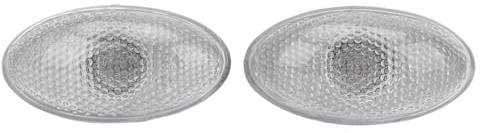 VGEBY 2PCS LED Side Indicator Repeater Light, 632574 LED Side Indicator Flashing Lamp Side Marker Set for Peugeot 206 607 407 1007
