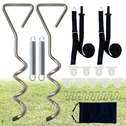 Dulepax RV Awning Tie Down Kit, Accessoire Camping-Car