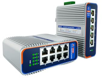 PUSR USR-ISF1005 Commutateur Ethernet industriel 5 ports 100 m Plug & Play -40 °C ~ 85 °C Protection d'éclairage 6 KV anti-poussière Protection IP40