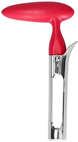 Fruit Corer, Stainless Steel Apples Remover with PP Handle, Kitchen Gadget for Home, Easily Remove Fruit Cores from Apples, Peaches