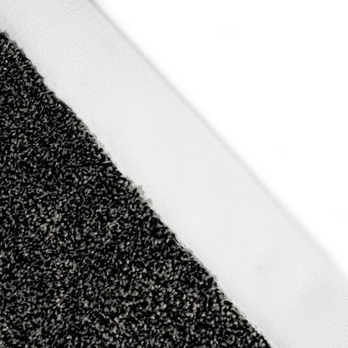 Herringbone Carpet Edge Binding Tape 120mm, Supplied by The Metre as One Continuous Length (White)
