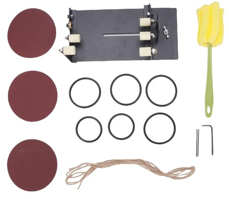 TOPINCN Máquina de Corte de Botellas de Vino, Kit de Corte de Botellas de Vidrio, Herramienta Cortadora de Botellas de Vino y Cerveza con Accesorios, Kit de Herramientas