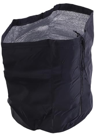 HEEPDD Housse de Protection pour Pot de Fleurs, Couverture de Plantes avec Couche de Papier d'aluminium, Sac d'isolation Thermique pour Plantes en Pot 'extérieur, Arbres, Arbustes, 45,7 X 50,8