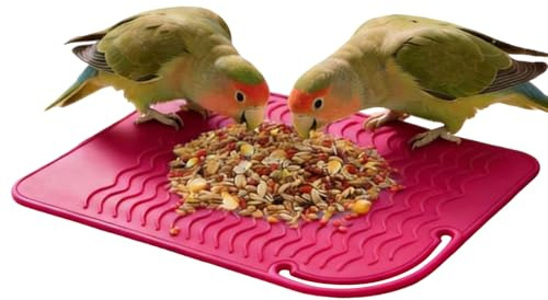Fruusv Papegojfoder - Interaktiv silikonpussel långsam matdispenser - interaktiva foderfåglar | för parakit, balsitt, gabongrå, conure och