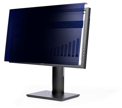 StarTech 22in 16:10 Computer Monitor Privacy Screen, Hanging Acrylic Filter | Blue Light Screen Protector, 16:10 Widescreen Display, +/-30 Deg. View