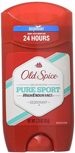Old Spice High Endurance Desodorante en Barra de Larga Duración Pure Sport, 2.25 oz
