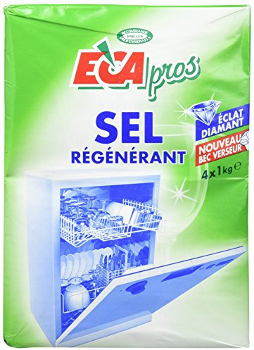 ECApros - Sel Anti-Calcaire Regénérant 4 kg, Vert
