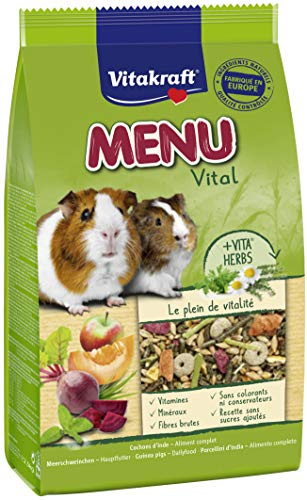 Vitakraft Menu Vital pour Cochons d'Inde Sachet Fraîcheur 2,5 kg