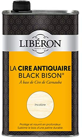 Libéron Cire Antiquaire Black Bison Liquide, Incolore, 1L