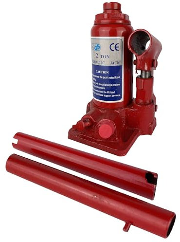 Cric auto sollevatore idraulico martinetto a bottiglia 2 t - ENG PRO MA CB 0002