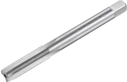 sourcing map Taraud Pas à Gauche M7 x 0.5 Métrique Gauche Main Machine | Fil Fraisage, Vis Taraud, HSS Haute Vitesse Acier Non Couché, 3 Droit Cannelures, H2 Tolérance