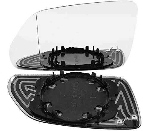 Spiegelglas Rückspiegel Außenspiegel Links Asphärisch Elektrisch Beheizbar passend für VW Polo 9N 2005-2009