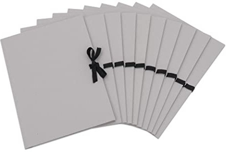 Folia Sammelmappe DIN A3-10, Aufbewahrungs-Mappe, Ordnungsmappe, Weiß, Garten, Standard, A3, Pappe, Papier