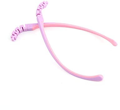 QYAJS Child Eyeglass Arms 1 Pair Glasses Replacement Temple Silicone Frame Arms