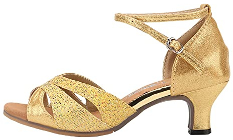 Orthopaedic Sandals For Women Uk Arch Support Women's Outdoor Rubber Sole 5.5 Cm Medium Heel Soft Sole Fashion Latin Dance Shoes Water Sandals for Women
