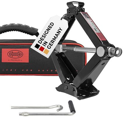 HEYNER OEM Wagenheber 1200 kg (Made in EU) passend für BMW 2er, X1 / Mini Cooper Clubman/Countryman F54 F60 (2017-2022), BMW 2er F45 F46, X1 F48, X2 F39 (2014-)