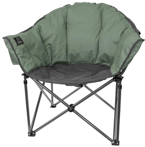 Kuma Outdoor Gear Lazy Bear Chair, Sierra/Black, 433-KM-LBCH-SB
