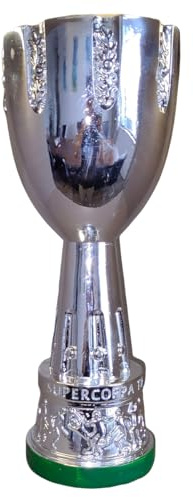 YYDSTES Replik des Italienischen FußBall Supercup Pokals Italienische Fussball Meister Trophäen Fans Büro Und Heimdekoration Sammlung SchaustüCk Ornamente Geburtstagsgeschenke Kunstharz