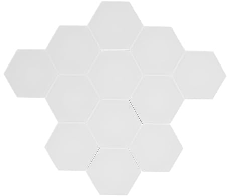 CHICIRIS Hexagonal Lichtpanel Sechskant LED -Panel Modulare Sechskantlichter 16 Millionen Farben RGB Musik Synchronisierung mit 8 Modi für Raumdekoration Wand
