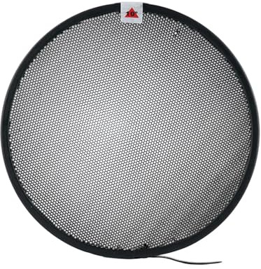 Difusor reflector estándar de 17 cm con rejilla de panal para luz estroboscópica de 10 grados