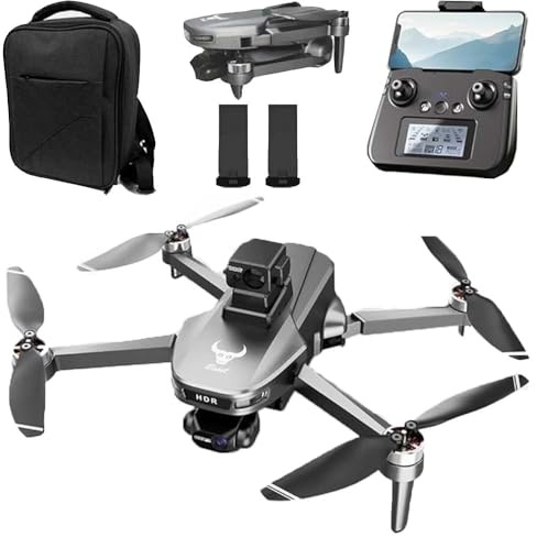 Ledovan SG109 MAX2 Drohne mit Kamera 4k Erwachsene, < 249 g, Drohne Follow Me Funktion, 360° Hindernisvermeidung, Bürstenloser Professioneller GPS RC Quadrocopter Drone, 30 Mins Flugzeit, 2 Batterien