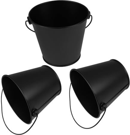 TOYANDONA 3pièces Seau à Graisse pour Barbecue Seau Bac de Récupération Réutilisable pour Cuisson Extérieure