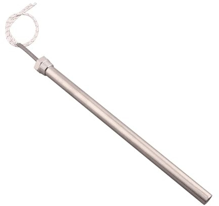 Calentador tubular de cartucho, elemento de calentamiento solar de agua de inmersión cilíndrica de 220 V, rosca de 1/2 pulgada, 2000 W