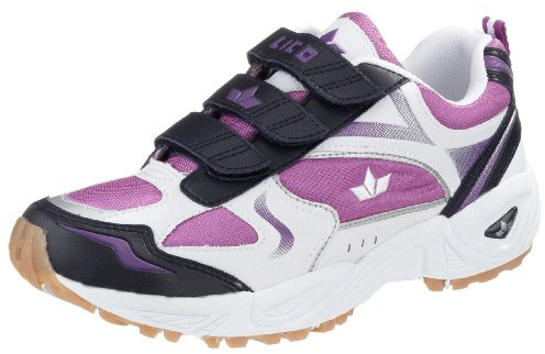 Lico Bob V, Scape per Sport Indoor Unisex - Bambini e ragazzi, Bianco Viola Blu Navy, 36 EU
