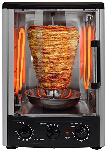 Syntrox Germany Dönergrill | Hähnchengrill | Vertikalgrill | 360 Grad Grill
