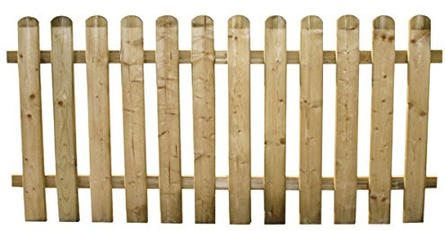 Staccionata per recinto steccato in legno impregnato 80x180 cm Europa STI