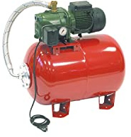 Surpresseur 60L DAB AQUAJETRED10260M - Réservoir horizontal à vessie avec pompe a eau 0,75 kW jusqu'à 3,6 m3/h monophasé 220V