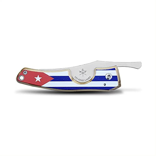 Les Fines Lames Coltello per sigari 2 in 1 Le Petit Cuba Bois