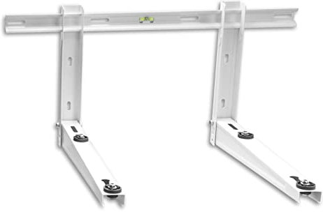 Cherbowing Soporte de pared universal para unidad exterior de aire acondicionado 550mm 9000-36000 BTU hasta 160kg