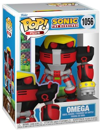 Funko POP! Games: Sonic the Hedgehog - E-123 Omega | Offizielles Gaming Merch - Vinyl Sammelfigur als Regal Deko - Geschenkidee zum Geburtstag für Fans und Sammler