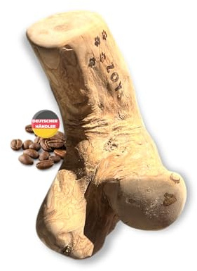 Zoys® Premium Kaffeeholz Kauwurzel – Herausfordernde Beschäftigung für Hunde, langlebig und sicher, Zahnpflege, 100% natürlich - Hundezubehör langlebig & risikoarm - Größe L >190g für Hunde ab 12kg
