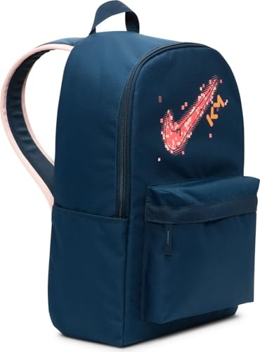 Nike Rucksack Kylian Mbappé Kinderrucksack (25 L), Armory Navy/Armory Navy/Hyper Punch, FZ3042-478, MISC