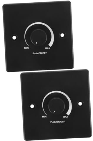 MUCKLILY 2pezzi Interruttore Led Dimmerabile Per Yacht e Controllo Luminosità Facile Per Illuminazione