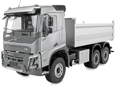 Volvo FMX E015 Muldenkipper Lizenz-LKW 6x4 1:14 RTR Silber RC ferngesteuert