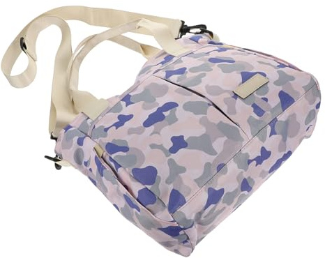 HONITANO Große Wickeltasche für Reisen mit Wasserabweisendem Nylon Thermoisoliertem Material Separaten Fächern für Babynahrung und Trockene Sowie Nasse Aufbewahrung Modische Mama