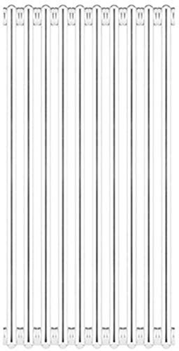 Ercos Heizkörper Rohr Stahl 4 Spalten zerlegbar Typ 660 10 Elemente