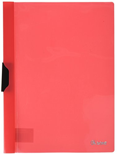 Dohe 90415 – Dossier mit Metallclip, A4, rot