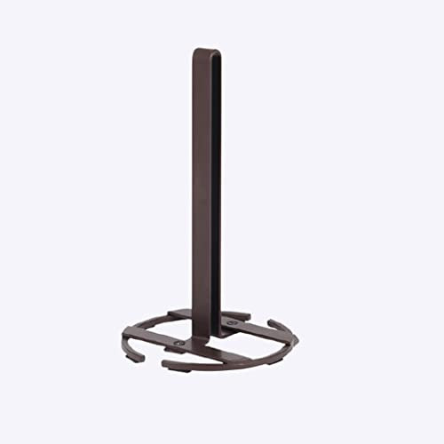 Portatovaglioli Portabicchieri verticale portatile Portabicchieri in ferro battuto in ferro battuto Portaschiere multi-funzione Porta asciugamani for il pellicola for cinghia del tessuto Organizzazion