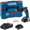 Bosch Professional 18V System Visseuse Plaquiste Sans-fil GTB 18V-45 (avec 2 Batteries ProCORE18V 4.0Ah, Chargeur GAL 18V-40, Dans L-BOXX 136), Blue